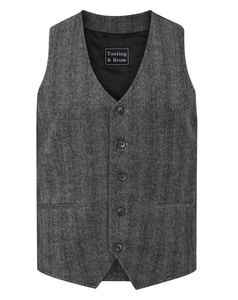 Tooting & Brow Vialli Weste Anthrazit